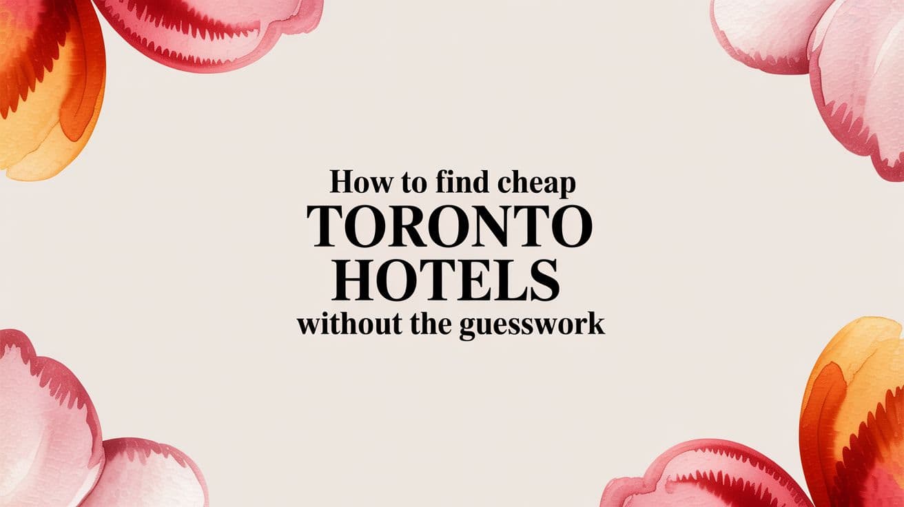How to Find Cheap Toronto Hotels Without The Guesswork