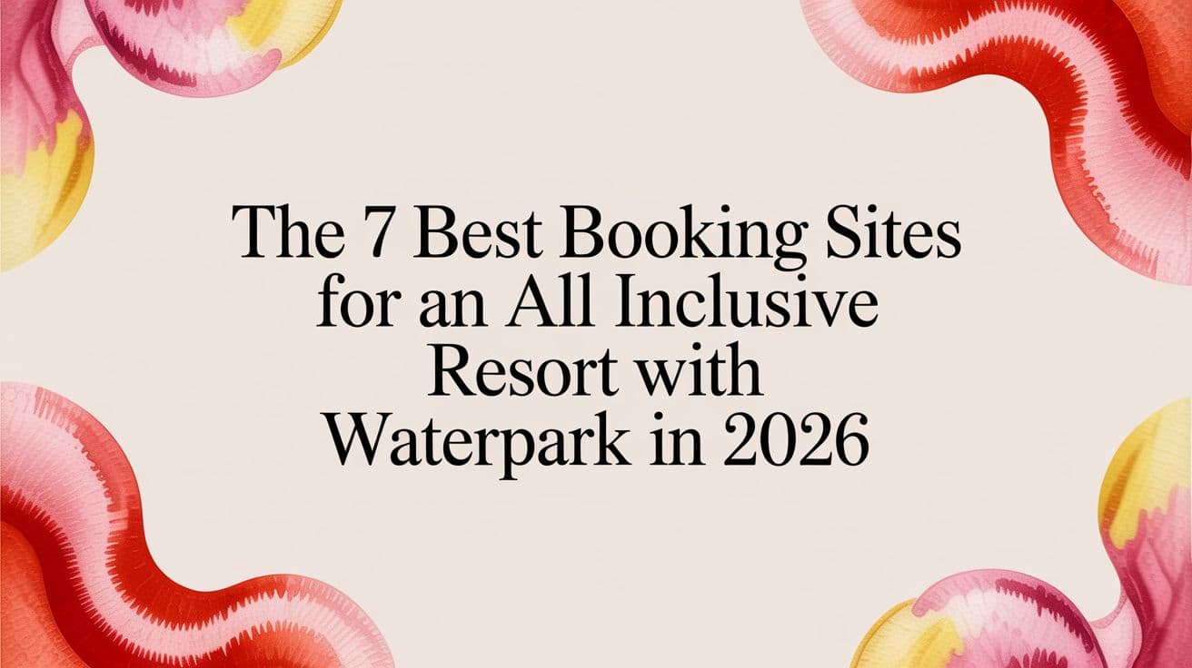 The 7 Best Booking Sites for an All Inclusive Resort with Waterpark in 2026